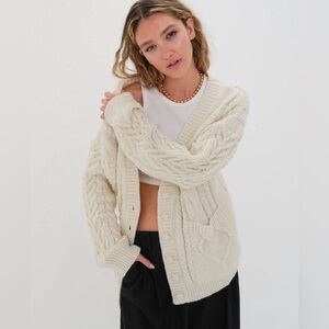 For Love And Lemons Oversized Cardigan Sz XS